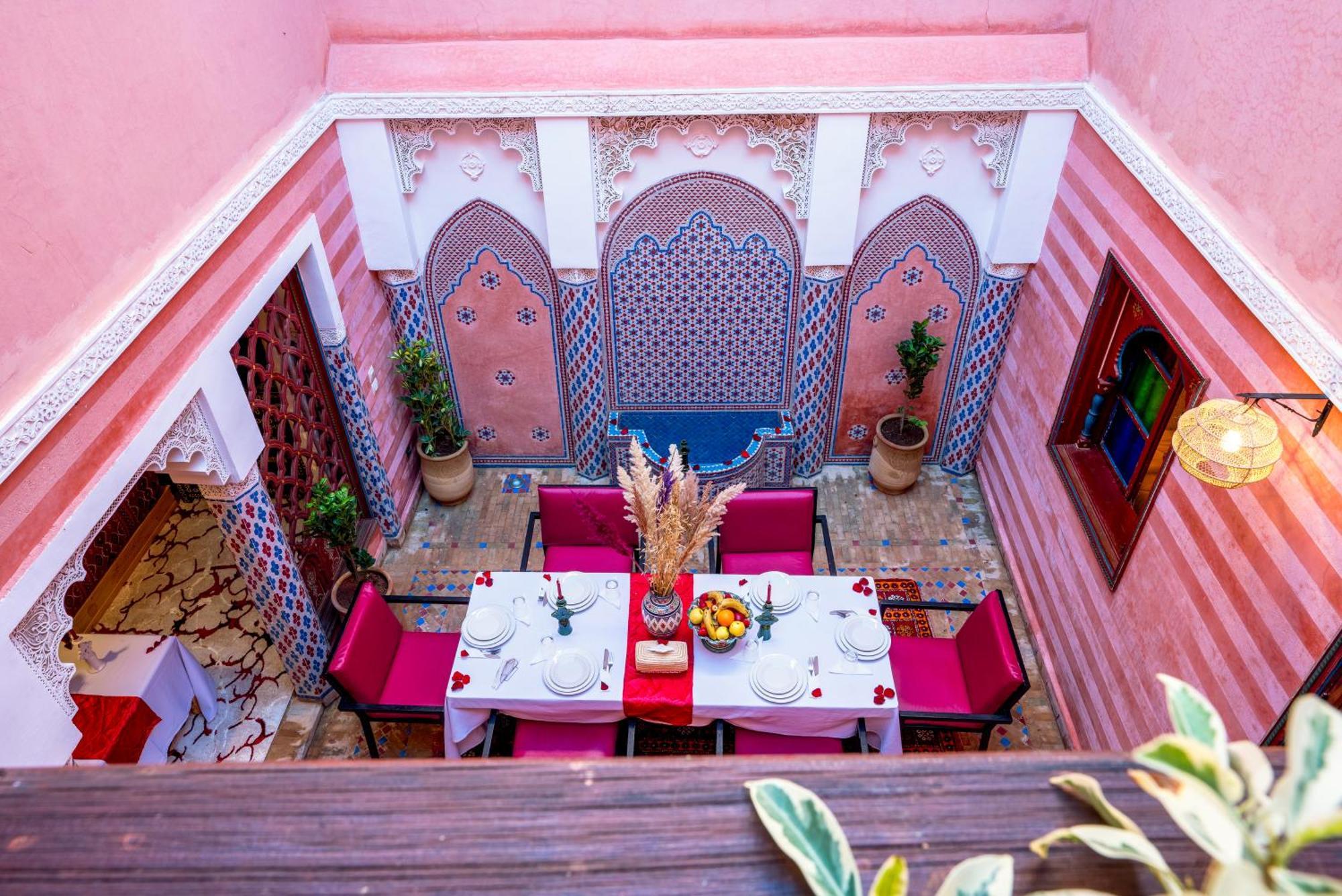 Riad Le Graff Pink Marrakesch Exterior foto