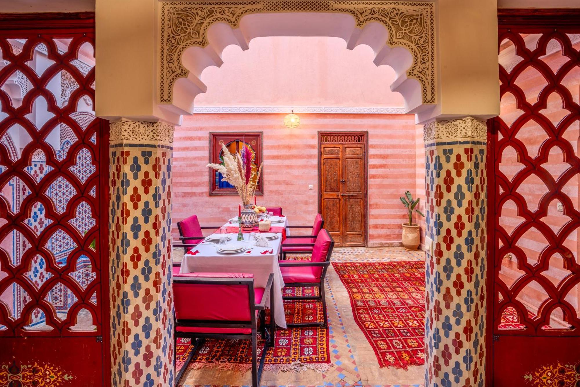 Riad Le Graff Pink Marrakesch Exterior foto