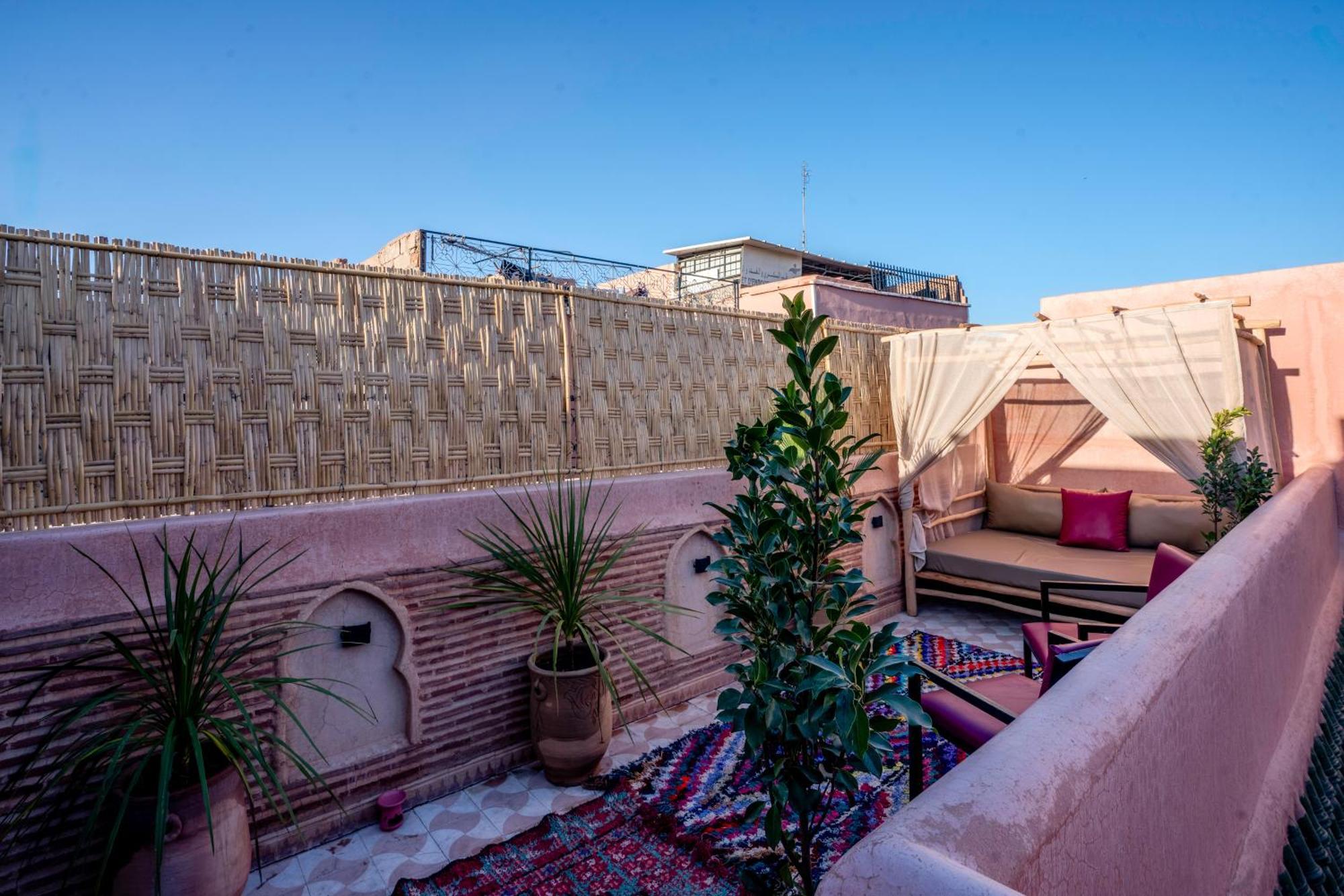 Riad Le Graff Pink Marrakesch Exterior foto