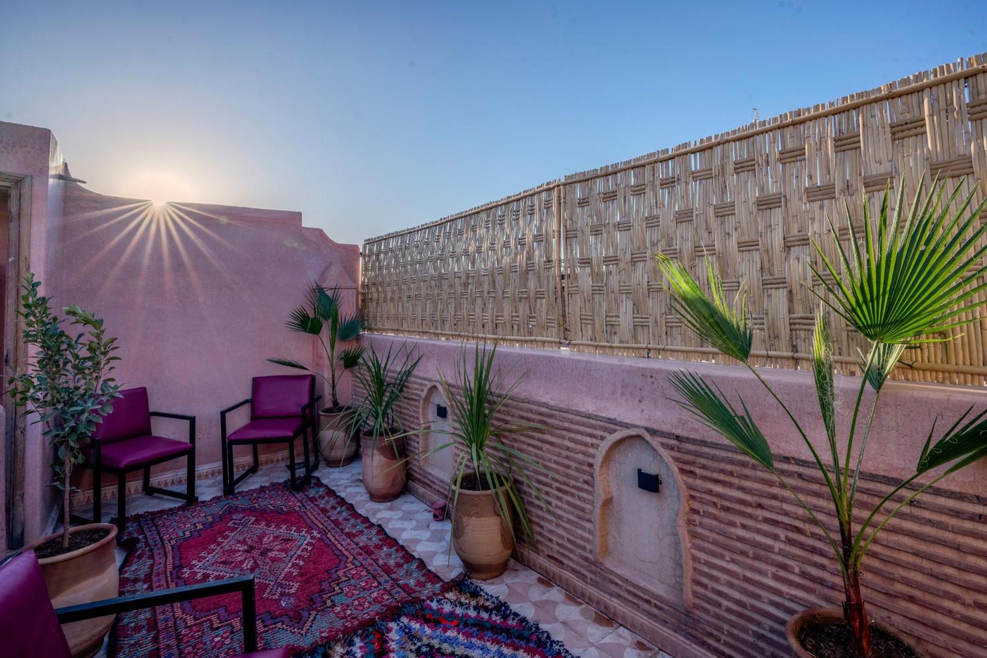 Riad Le Graff Pink Marrakesch Exterior foto
