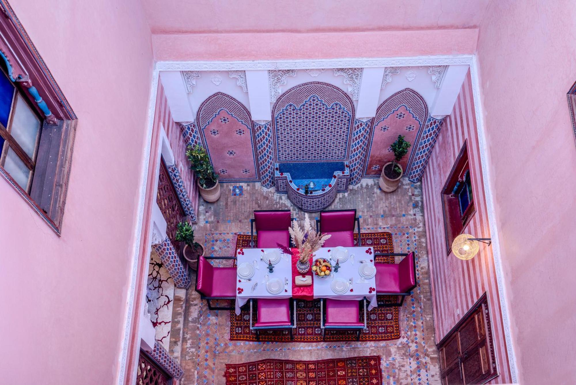 Riad Le Graff Pink Marrakesch Exterior foto