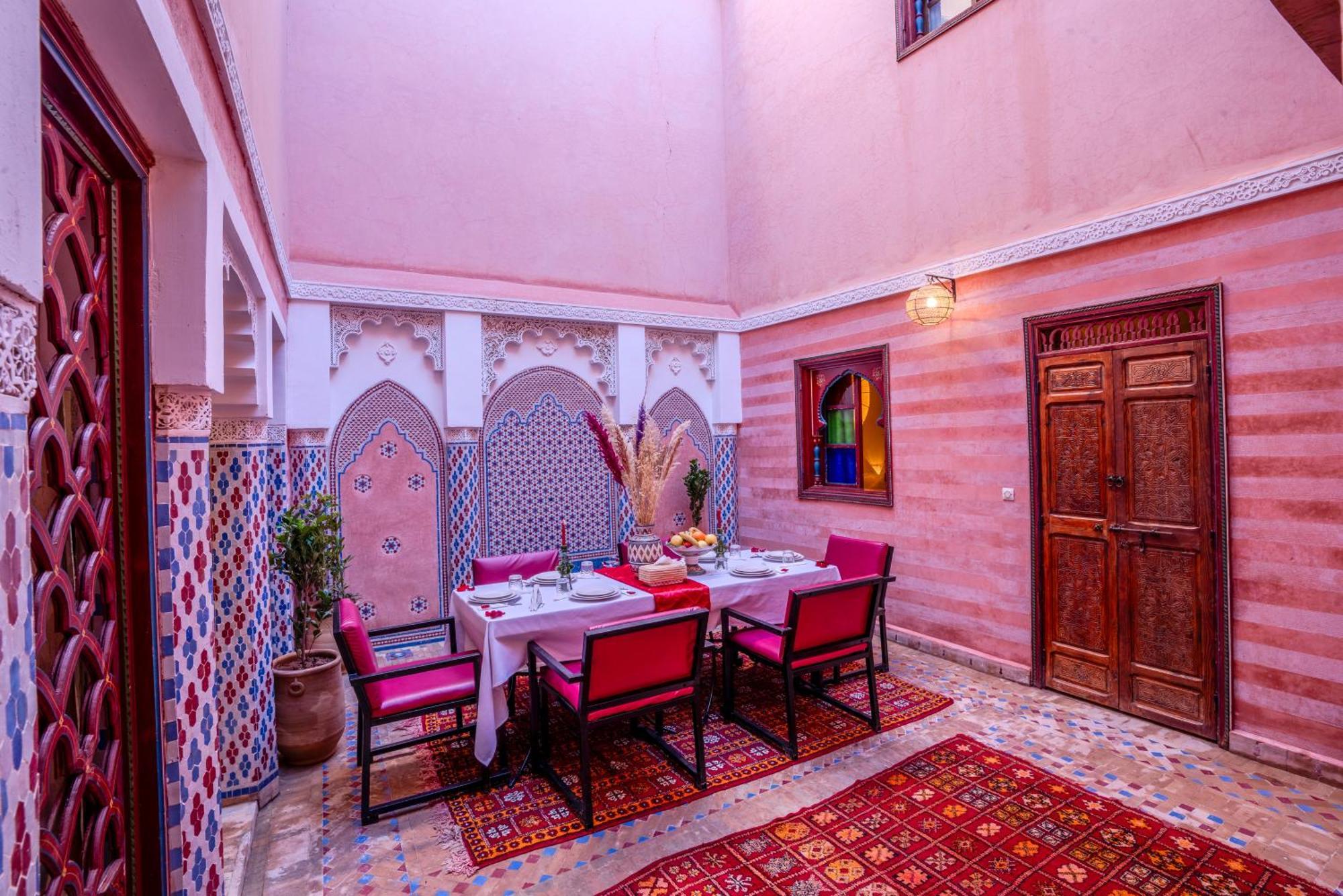 Riad Le Graff Pink Marrakesch Exterior foto
