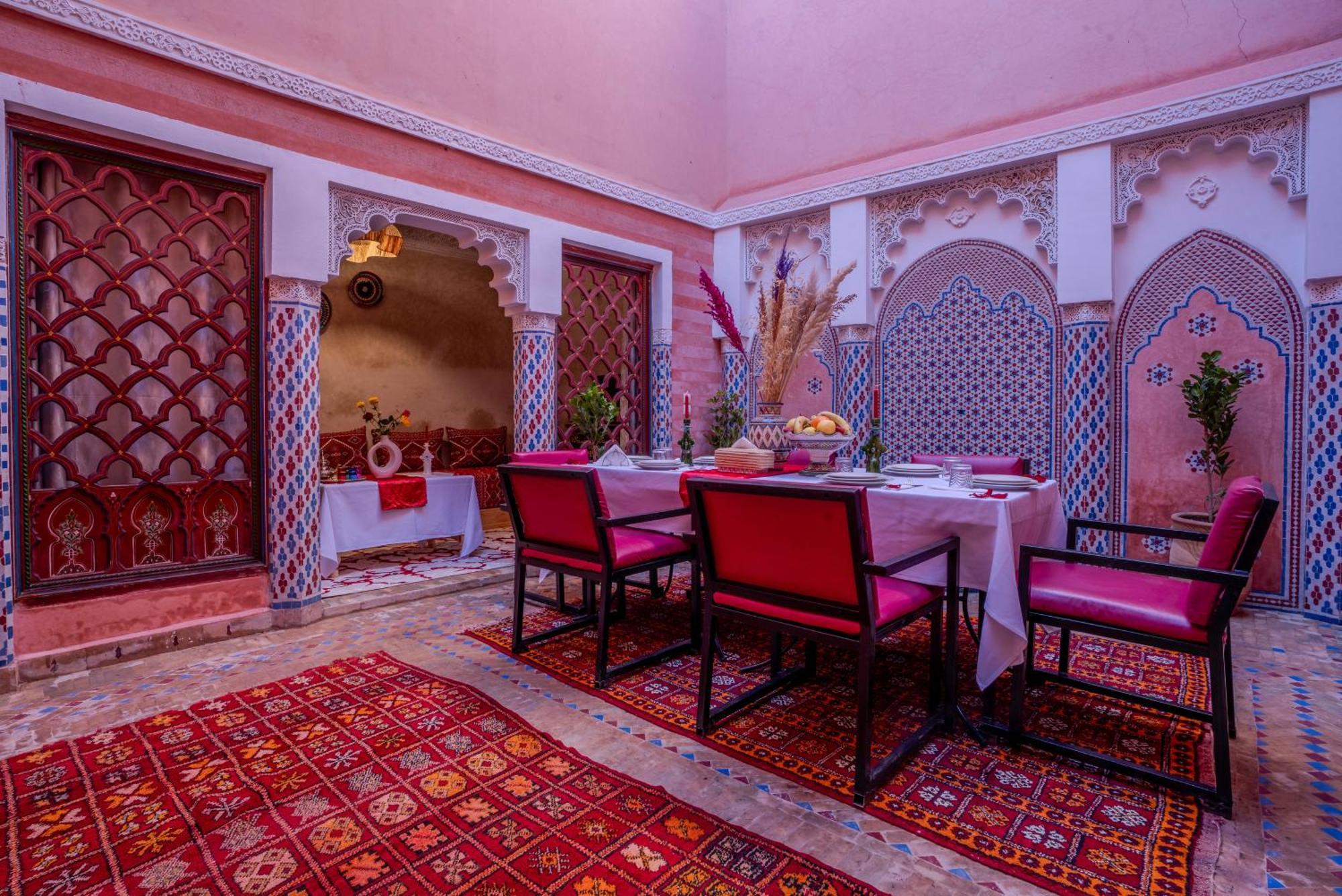 Riad Le Graff Pink Marrakesch Exterior foto